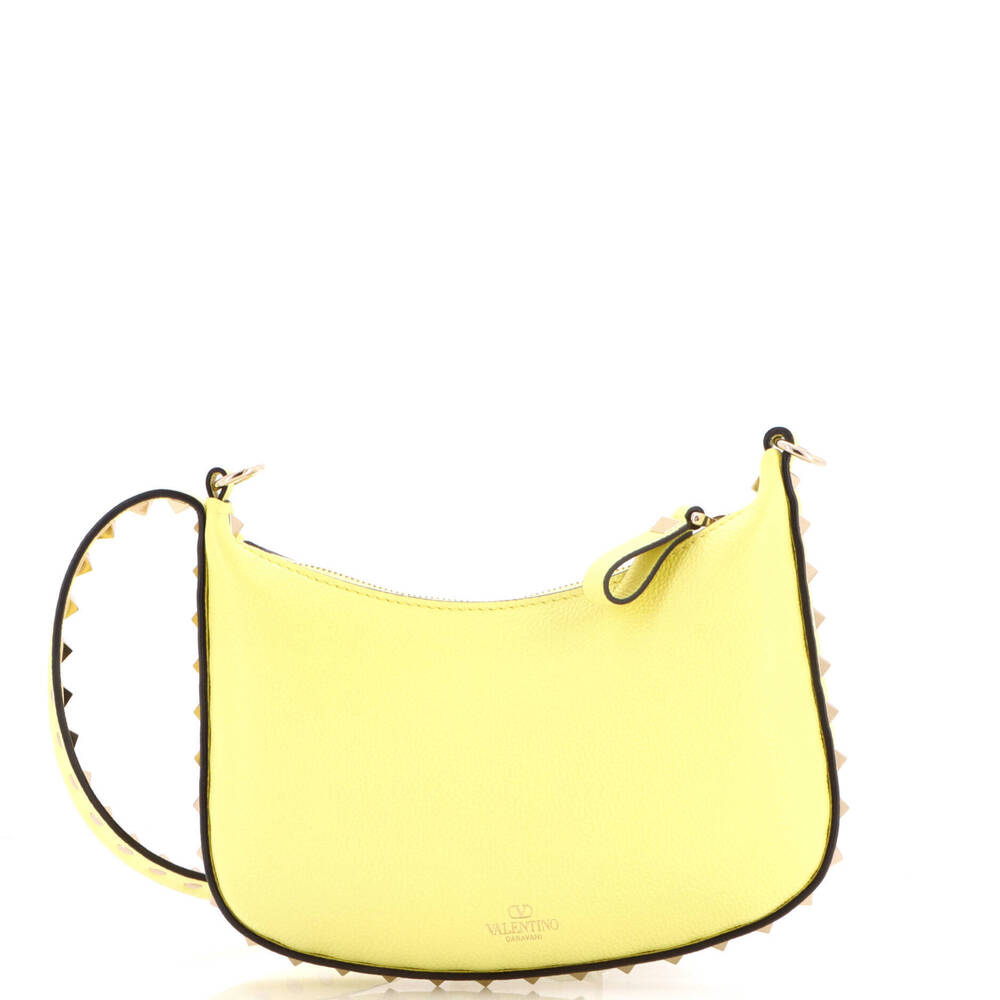 Valentino Garavani Mini Rockstud Zip Hobo Bag